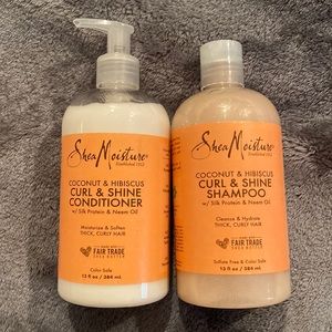 Shea moisture shampoo and conditioner set